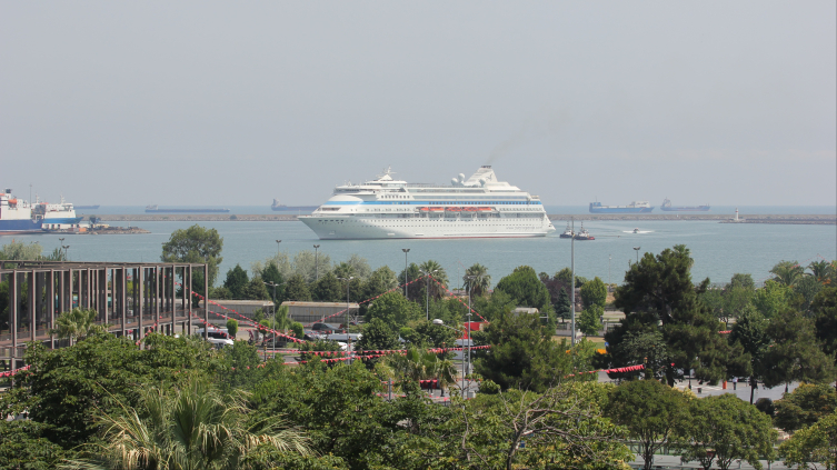 Samsun’da kruvaziyer turizmi: 44 sefer ile 57 bin turist daha gelecek